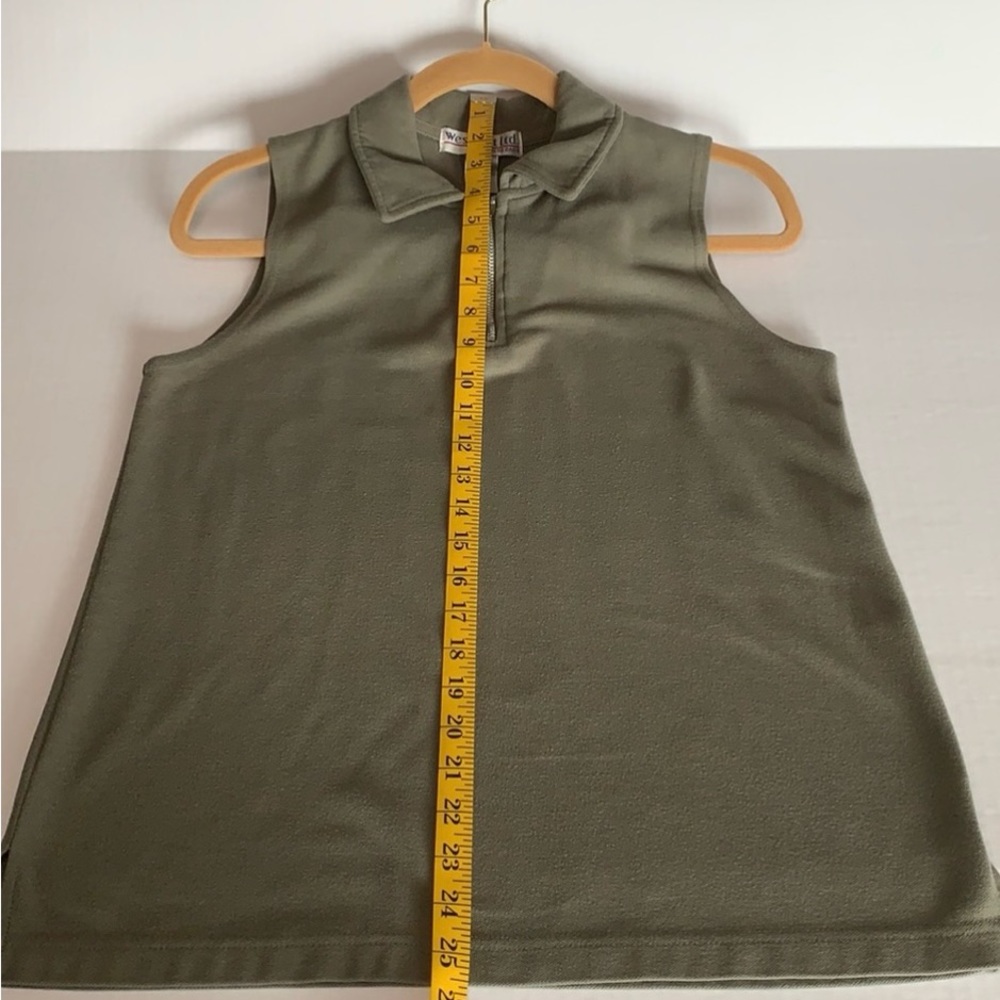 Westport Ltd by Dress Barn 2pc green Short set Women’s size S/M - Picture 11 of 14